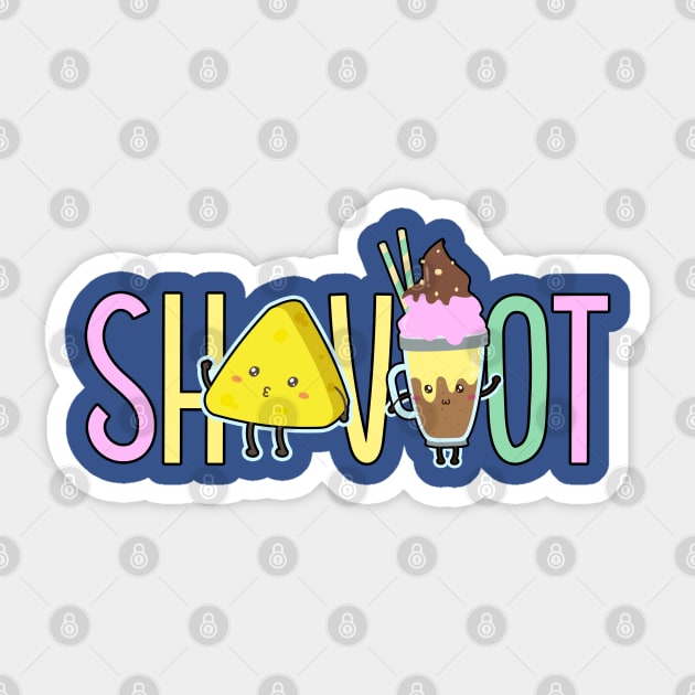 Shavuot - Shavuos, ice cream party, cheese cake. שבועות Sticker by WeThePixels